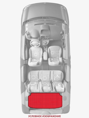 ЭВА коврики «Queen Lux» багажник для Nissan Terrano